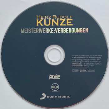 CD Heinz Rudolf Kunze: Meisterwerke:Verbeugungen 190212