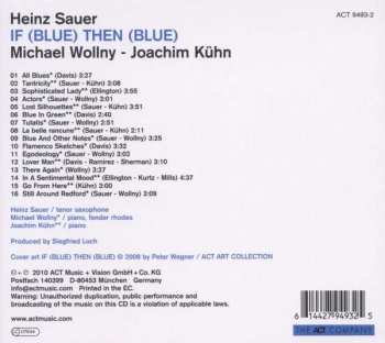 CD Heinz Sauer: If (Blue) Then (Blue) DIGI 270141