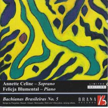 Album Heitor Villa-Lobos: Annette Celine - Bachianas Brasileiras Nr.5