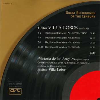 CD Heitor Villa-Lobos: Bachianas Brasileiras Nos. 1, 2, 5 & 9 186051