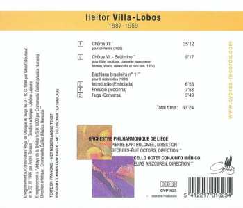 CD Heitor Villa-Lobos: Chôros XII For Orchestra, Chôros VII, Bachiana Brasileira No. 1 345566