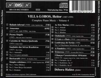 CD Heitor Villa-Lobos: Complete Piano Music Vol. 4 303747