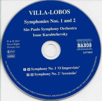 6CD/Box Set Heitor Villa-Lobos: Complete Symphonies 257139