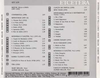 CD Heitor Villa-Lobos: Modinhas E Canções (Songs Volume I) 423154