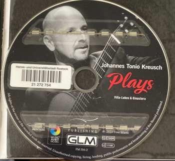 CD Heitor Villa-Lobos: Plays Villa-Lobos And Ginastera 292428