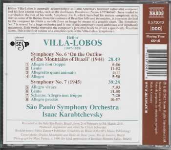 CD Heitor Villa-Lobos: Symphonies Nos. 6 And 7 273950