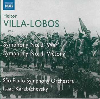 CD Heitor Villa-Lobos: Symphony Nos. 3 And 4 257225