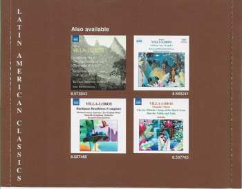 CD Heitor Villa-Lobos: Symphony Nos. 3 And 4 257225