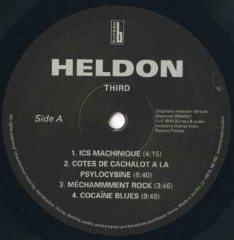 2LP Heldon: Third (It's Always Rock 'n' Roll) 340761