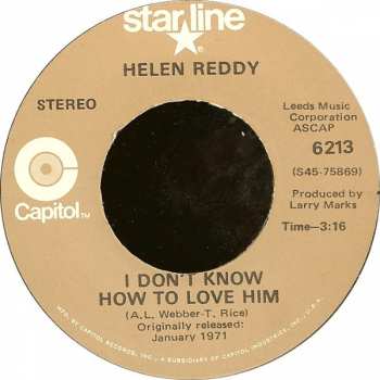 Album Helen Reddy: I Don't Know How To Love Him