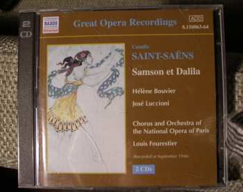 2CD Hélène Bouvier: Saint-Saëns: Samson Et Dalila & French Opera Arias 185752