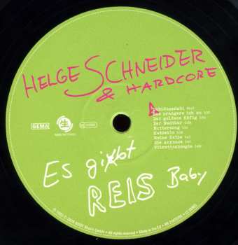 2LP Helge Schneider & Hardcore: Es Gibt Reis, Baby 73456