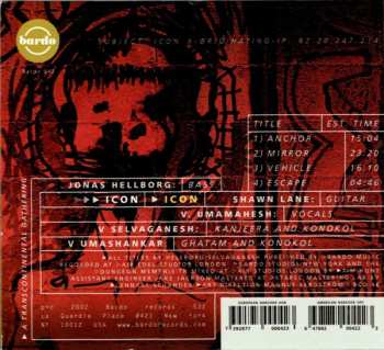 CD Jonas Hellborg: Icon - A Transcontinental Gathering 480200