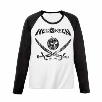 Merch Helloween: Tričko S Dlouhým Rukávem Pirate