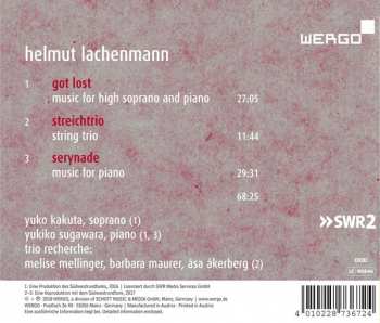 CD Helmut Lachenmann: Got Lost 127087