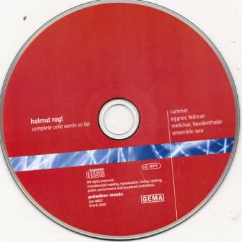 CD Helmut Rogl: Helmut Rogl - Complete Cello Works So Far 325879