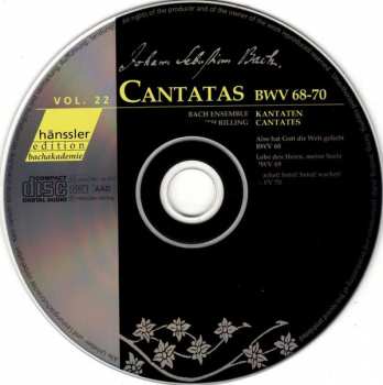 CD Helmuth Rilling: Cantatas BWV 68-70 296739