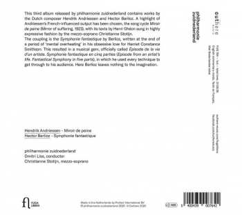 CD Hendrik Andriessen: Miroir de Peine - Symphonie Fantastique   338180