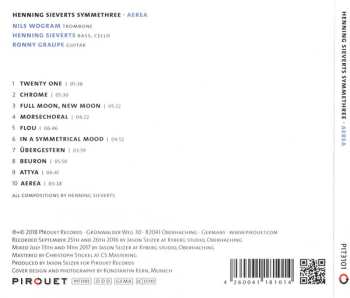 CD Henning Sieverts Symmethree: Aerea 511238