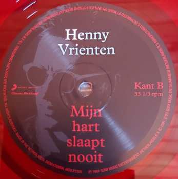 LP Henny Vrienten: Mijn Hart Slaapt Nooit LTD | NUM | CLR 495654