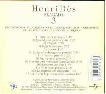 CD Henri Des: Flagada - 3 DIGI 320550