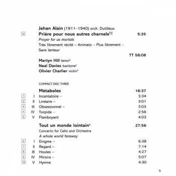 4CD Henri Dutilleux: Complete Orchestral Works 339841