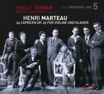 2CD Henri Marteau: 24 Capricen Für Violine Und Klavier, Op. 25 473903