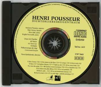 CD Henri Pousseur: Dichterliebesreigentraum 324073