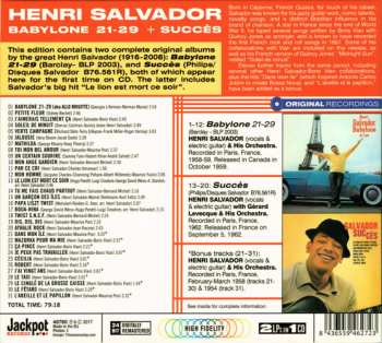 CD Henri Salvador: Babylone 21-29 + Succès DIGI 346163