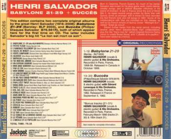 CD Henri Salvador: Babylone 21-29 + Succès DIGI 346163