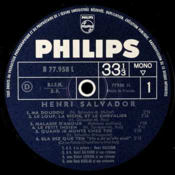 LP Henri Salvador: Les Grandes Chansons 493135