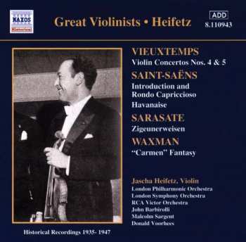 Album Henri Vieuxtemps: Great Violinists • Heifetz