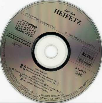 CD Henri Vieuxtemps: Great Violinists • Heifetz 327781