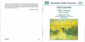 CD Henri Vieuxtemps: Violin Concertos Nos. 2 And 3 190403