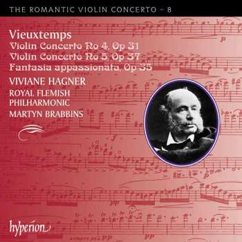Album Henri Vieuxtemps: Violinconcerto No 4, Op 31 • Violin Concerto No 5 Op 37 • Fantasia Appassionate, Op 35