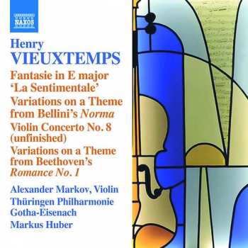 CD Henri Vieuxtemps: Fantasie In E 'La Sentimentale' 456462