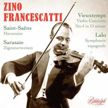 Album Henri Vieuxtemps: Zino Francescatti - Violinkonzerte