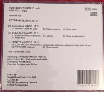 CD Henrik Brendstrup: Peter Heise Complete Cello Sonatas 121021
