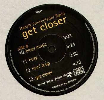2LP Henrik Freischlader Band: Get Closer 64096