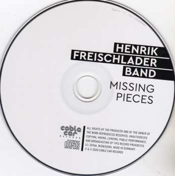 CD Henrik Freischlader Band: Missing Pieces 122623