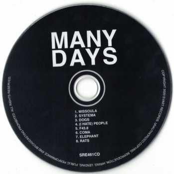 CD Henrik Palm: Many Days 260074
