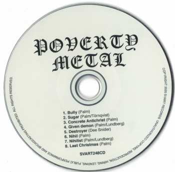CD Henrik Palm: Poverty Metal 239795