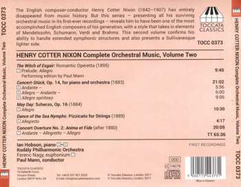 CD Henry Cotter Nixon: Complete Orchestral Music, Volume Two 112621