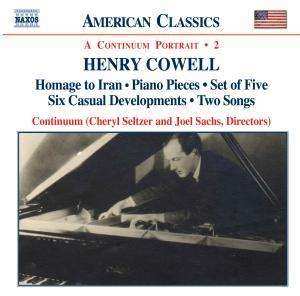 CD Henry Cowell: Homage To Iran ● Piano Pieces ● Set Of Five ● Six Casual Developments ● Two Songs 413432