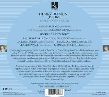 CD Henry Dumont: Motets A Voix Seule 301570