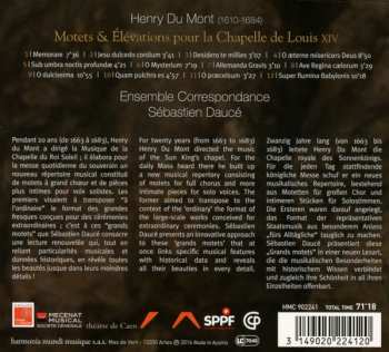 CD Henry Dumont: O Mysterium - Motets & Élevations Pour La Chapelle De Louis XIV 281568