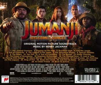 CD Henry Jackman: Jumanji: Welcome To The Jungle (Original Motion Picture Soundtrack) 100398
