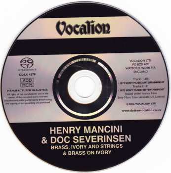 SACD Henry Mancini: Brass, Ivory And Strings & Brass On Ivory 275829
