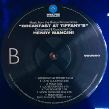 LP Henry Mancini: Breakfast At Tiffany's (Music From The Motion Picture Score) LTD | CLR 87433