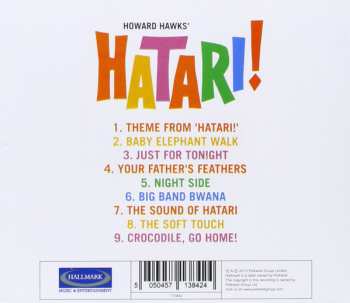 CD Henry Mancini: Hatari! (Music From The Paramount Motion Picture Score) 112115